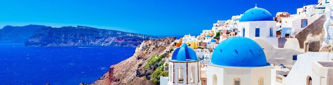 Santorini at Greece