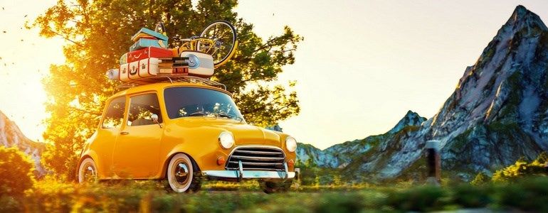 Cómo eran los viajes en coche en el '73