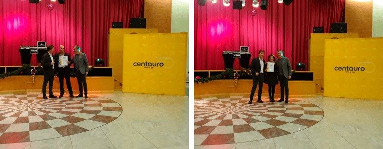 Entrega diplomas Centauro 2018