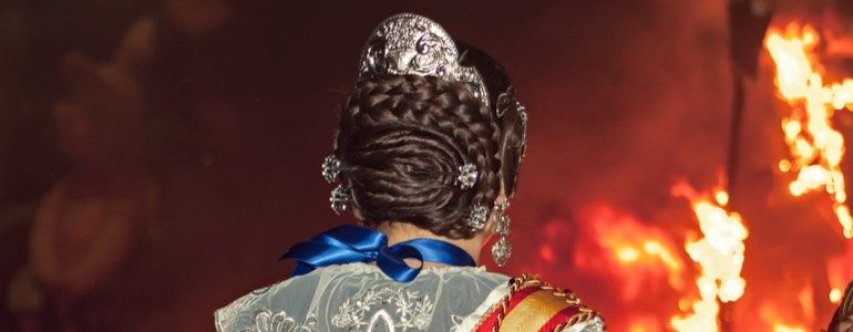 Fallas in Valencia get away