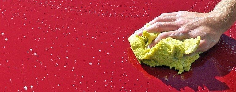 Conselhos lavar veículo à mão 