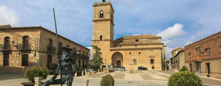 Route by car Don Quijote de la mancha,Spain