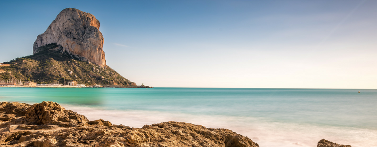 Rutas en bici Calpe Costa Blanca Alquiler de Coches Centauro Rent a Car 